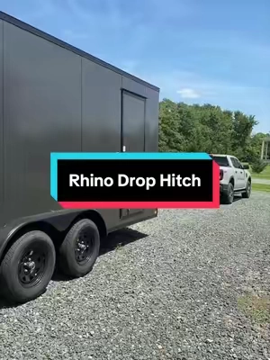 adjustable drop hitch for towing @Rhino USA #drophitch #towing #hauling #trailers #trailerhitch 