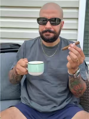 Espresso and stick lit with the Sanji Lighter!#dupontlighter #sanjilighter #espresso #montecristo #lighter   