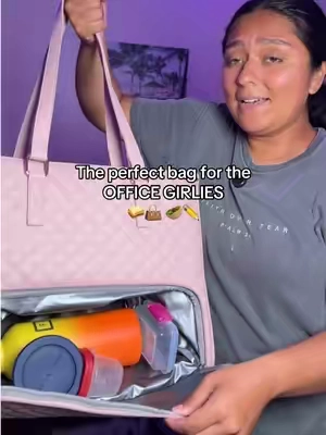 They really thought of everything! 🤯 #totebag #bag #officegirl #teacherlife #nursetok 