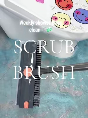 Must-have helper for whole-house deep cleaning This 3-in-1 all-round floor brush is a real lifesaver for dirty hidden corners all over the house. No more running around! * No more kneeling rinsing!#dealsforyoudays #tiktokshopdealsforyoudays #summervibes #clean #scrubbrush