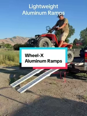 these ramps are great compared to a lot of the cheap ones out there. I highly recommend these ones. #motorcycle #dirtbike #atv #quad 