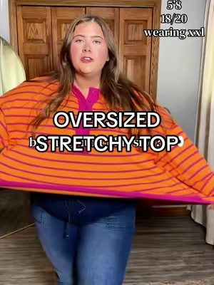 In looove with the way this fit as a plus size girly!! 👏 #plussizefashion #oversized #sweatshirt #fallfashion #outfitinspo 