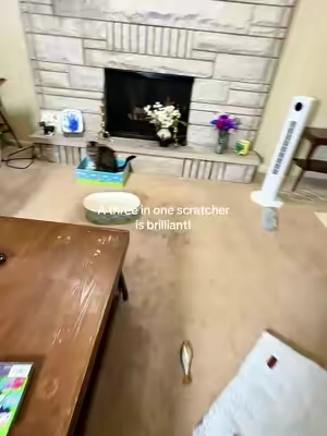I didn’t think my cat could love anything more than the couch (RIP to my furniture 😅), but this heavy-duty cat scratcher just changed the game.  It’s like a cat scratcher, cat bed, and cat toy all in one. My little furball is obsessed with the stackable design—one minute it’s a scratching post, the next it’s a cozy lounge spot. And honestly, I love how compact and space-saving it is. Plus, the corrugated paper is super durable, so it’s holding up against all the claws.  If you’ve got a cat who loves to scratch, play, and nap (so… every cat ever), this is such a win. 🐾 #CatScratcher #CatToys #CatBed #catsoftiktok #catmom