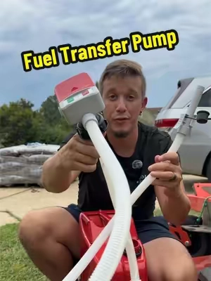 Keep your equipment ready with this automatic fuel transfer pump that’s great for lawn mowers, motorcycles, generators, and other outdoor tools. #SummerFinds #LawnMower #GeneratorLife #OutdoorTools #tooltok 