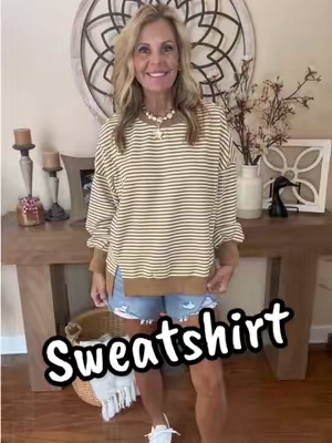 I’m in a small in this cute lightweight sweatshirt from @Fisoew Sports #casualoutfits ##OOTD #ootdinspo #sweatshirt 