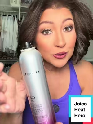 My absolute favorite hair heat protectant and hold spray. Gives my hair shine. #tiktokshopcreatorpicks #joico #hairtutorial #hairtransformation 