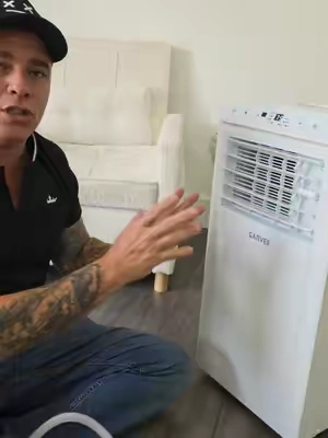 Aire acondicionado portátil potente  perfecto para habitación oficina o cualquier espacio de la casa #aireacondicionado #calor #aire #verano #ac 