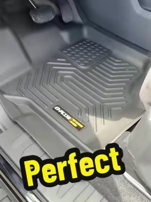 Perfect fit weather mats - must have for any truck owner #floormats #mud #offroad 