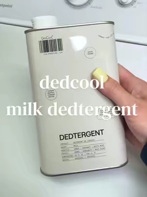 If light, fresh, and clean is your vibe, this is just that!  Dedcool Dedtergent in Milk #luxurylaundrydetergent #laundrydetergent #dedcool #luxuryscents #laundrytips  @dedcool 