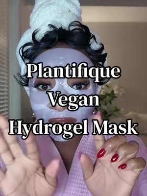 Vegan hydrogel mask to give you mirror skin. Get you a facial at home. Smoother and plumper looking skin