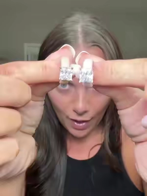 Princess cut silicone ring! 