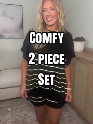 Classy but comfy!!!🖤 @Fisoew Clothing Co. #set #2pieceset #OOTD #womensfashion #casualoutfits 