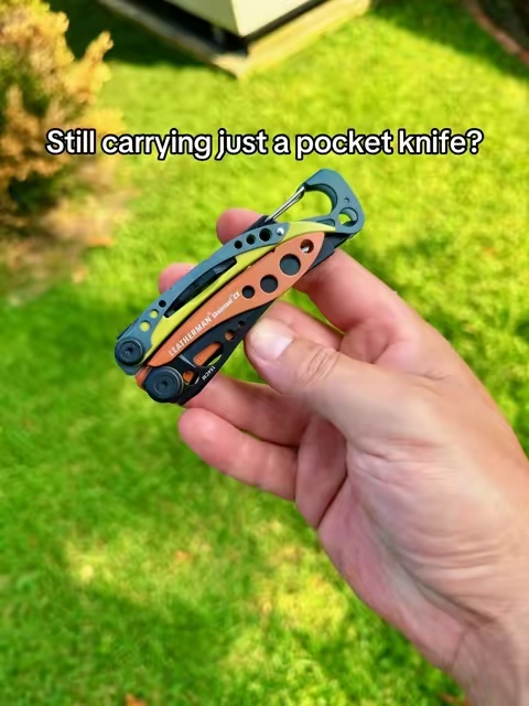 The Leatherman Skeletool CX in the new Aurora color is hard to beat. You get a 154CM blade, pliers, wire cutters, a bit driver with built-in bit storage, plus a carabiner that doubles as a bottle opener all in one compact EDC tool. Which color are you choosing? #Leatherman #SkeletoolCX #EDC #EverydayCarry #MultiTool