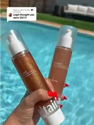 Replying to @Jill & Panther 🖤 #saltair #spf50 #bodyoil #sunscreen #saltairbody 