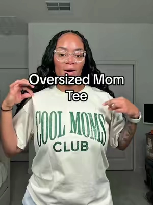 ✨ If you’re the mom who makes everything happen, you deserve the shirt that says it. 💚 The Cool Moms Club Tee is giving effortless, oversized, comfy, and cute—perfect for school drop-offs, Target runs, coffee dates, or just keeping it casual in style. Trust me… you’ll be reaching for this one on repeat. 🤍 #oversizedtshirt #oversizedtee #coolmom #momtshirt #graphictees 