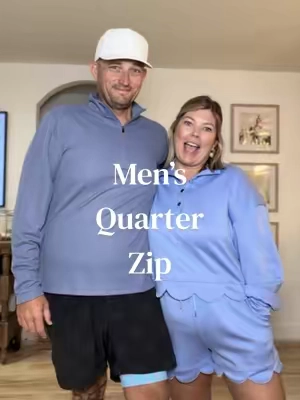AND the price right now on these men’s quarter zips is SO GOOD! 🤩 #tiktokfashionfinds #mensfashion 