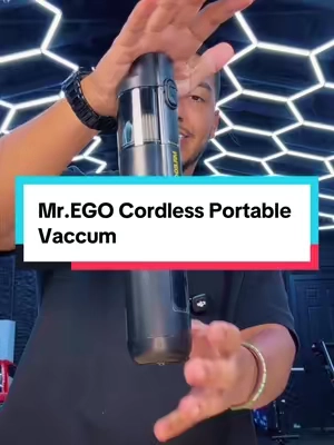 The suction is crazy on this cheap vaccum 🤯  #tiktokshopsummersale #mrego #portablevaccum #cordlessvaccum #handheldvaccum 
