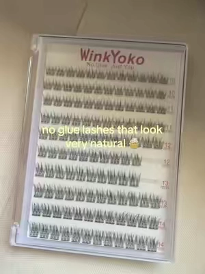 so easy to wear #fyp #lashes #selfadhesivelashes #makeup #girls 