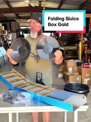 If you have ever wanted to go pan for gold, this is a good way to start👀#GoldPanning #GoldProspecting #TreasureHunting #ProspectingGear #OutdoorAdventure @VEVOR Outdoor Store @Haidee_Collab