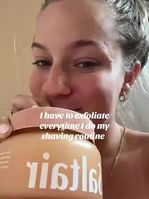Saltair has helped my razor bumps, dead skin, and hydration x10 since I have been using it!  @Saltair Body #saltair #scrub #shaveroutine #fy 