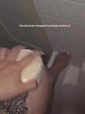 #drybrushing #showerroutine 