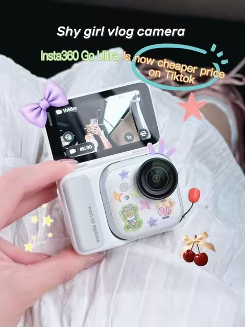 I’ve been carrying this everywhere lately 🤍 It’s tiny, shoots in 4K, and makes filming so much easier without holding your phone all day. TikTok Shop is having a really good deal on it right now, so if you’ve been thinking about getting one, now’s the perfect time. Link below! 📸✨ @insta360 official #insta360goultra #vlogcamera #contentcreator #insta360 