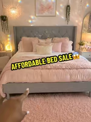 Comes in black also 😍🙌 Don't miss out on this special sale‼️ #bed #sale #affordable #furniture #bedroom 