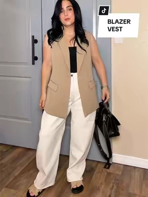 Blazer Vest #blazer #vest 
