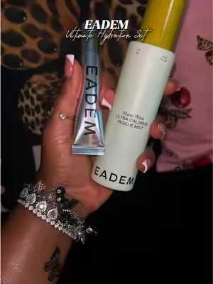 The perfect duo for hydrated skin & moisturized lips 🤭✨ @EADEM #eadem #hydratedskin #moisturizedlips #eadembuttermochi #eademlipbalm 