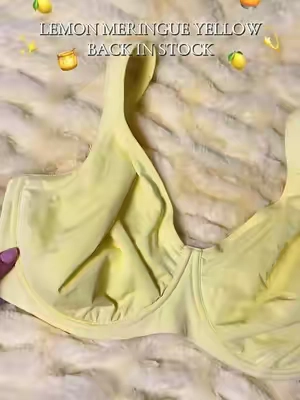 These were sold out in the yellow for SO LONG!! They minimize your chest the look of 1-2 cup sizes @Hsia-Bras #hsiabra #tiktokshopcreatorpicks #minimizerbra #plussizefashion 