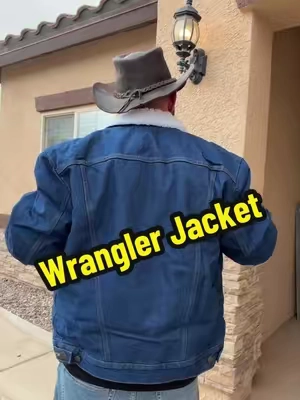 Men’s Cowboy cut Sherpa lined wrangler jacket #tiktokshopcreatorpicks #cowboy #western #mensfashion #jacket @Boot-Barn 