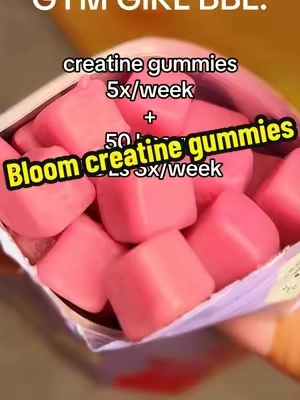 creatine gummies that taste like pink 🌟 burst candy >>> #creatine #bloomnutrition #creatinegummies #creatinegummy #fitnesstips bloom creatine gummies 