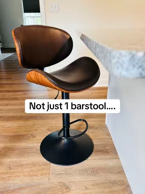 Very luxurious and comfortable barstools 🙌 #barstools #stools #tiktokshopsummersale #tiktokshopcreatorpicks #tiktokshopbacktoschool 