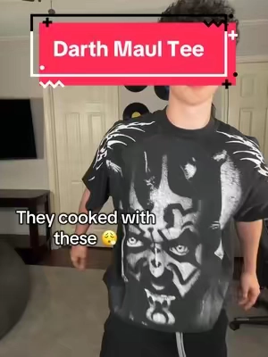 This one harddddd #starwarsfan #darthmaul #fashiontok 