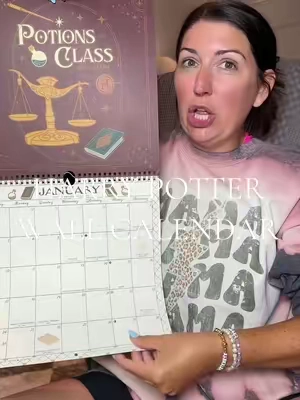 don’t miss out on yours!! #hogwarts #harrypotter #harrypottertiktok #wallcalendar #2027calendar @ConQuest Journals, Inc. 