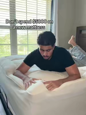Such an easy upgrade to your mattress no need to spend all that money on a new one #mattress #mattresstopper #sleep #hotelbed #bamboomattresstopper 