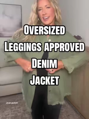 Must have layer for fall!! @Zeagoo #jeanjacket #denimjacket #leggingsoutfit #falloutfit #OOTD 