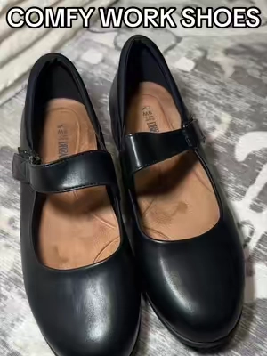 Incredibly comfortable shoes! #workshoes #businessoutfit #business #blackshoes #archsupport  