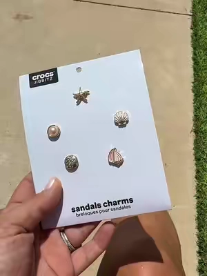Crocs sandals charm #crocs#sandals#shoecharms 