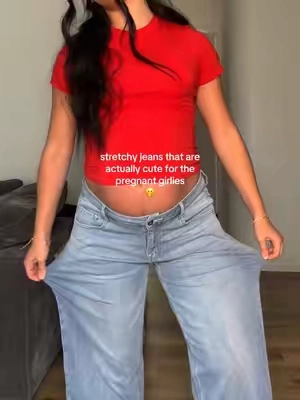 Fit me 8 months pregnant so it’s a YES from me 🙌🤭🫣 #pregnancyjeans #maternityjeans #maternityfashion #fashion 