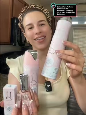 Te encantarán huelen divinos !!✅😍🌸✨ Lattafa | Perfume Yara 50ml + Yara Air Ambientador + Spray Corporal Yara, Aceite Yara 10ml | Eau De Parfum | 200ML | Fragancia para mujer | Orquídea + Acuerdo Gourmand + Notas de fragancia de vainilla #yara #yaralattafaperfume #perfumesparamujer #perfumesarabes #perfumeset 