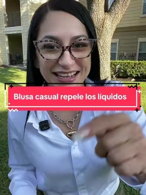 Respuesta a @Rosy Adame Son perfectas, se ven súper bellas y aparte repelen los líquidos!!! 2-Pack Siliteelon Button Down Stain Shield Dress Shirts for Women Collared Wrinkle Free Dress Shirt Classic Fit Long Sleeve Tops Business Casual Work Classy Layering Blouse Spring Summer Outfits Inspo tiktokshopspringglowup Summervibes @Siliteelon #tiktokshopsummersale #shirts #blouse #casualblouse #womenfashion