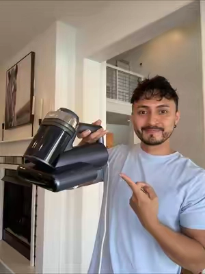 Esta aspiradora me deja los muebles limpios sin pelos sin polvo 