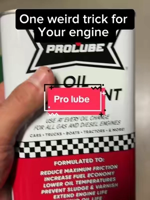 Prolube oil treatment adds proof-driven engine friction protection. It is made in the USA for cars, trucks, boats, race cars, and semis, with multiple sizes available. More than 107,000 sold and a 4.7-star rating from over 10,000 reviews give this oil additive serious buyer proof. This is for drivers who care about what goes into their engine. #tiktokshopbacktoschool #tiktokshopfinds #prolube #oiladditive #carmaintenance