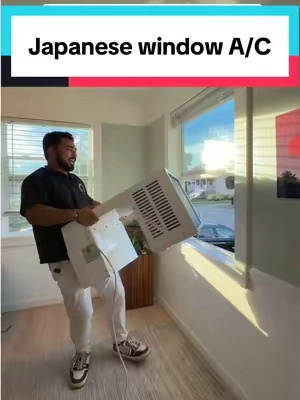 Yeaaa this is way better #tiktokshop #portableairconditioner #windowac #airconditioner 