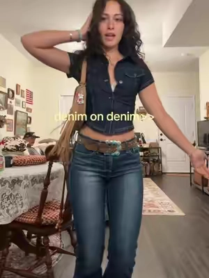 Love this outfit so much #outfitinspo #westernfashion #denimondenim #countryconcertoutfit #fashiontiktok 