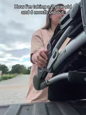 Mom of two things #doublestroller 