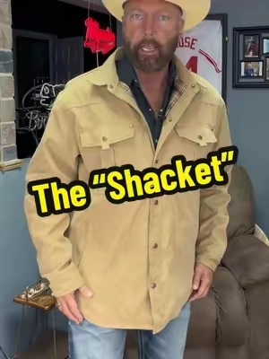 Rugged western-style men's shacket featuring a soft suede-like outer shell with warm plaid flannel lining. Designed with a classic western yoke, turndown collar, snap closures, two chest pockets and side pockets. Lightweight enough for easy layering while providing extra warmth for cooler fall and winter weather. Great for everyday casual wear, work, ranch wear, hunting, hiking, camping, fishing and outdoor activities. Available in US sizes S-2XL.#tiktokshopbacktoschool #tiktokshopcreatorpicks #SummerSale #tiktokshopsummerturnup #shacket @zaituneveryday 