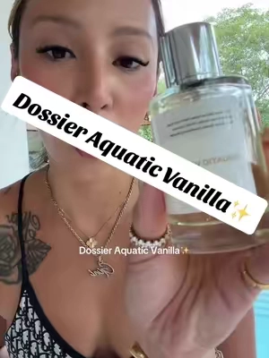 🌴🥥Dossier Aquatic Vanilla✨#dossier #aquaticvanilla #dossierperfumes #dossierperfume #tiktokshopsummersale  Posted on 08/02/2026 | Prices & promos were accurate at time of posting but may change. This is my personal testimony. Results may vary. @Dossier Perfume 