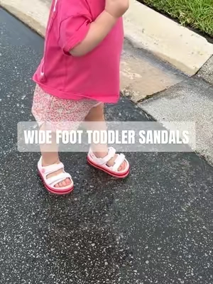 These are our second pair, and the next size is already in the closet bc they sell out so fast 😅 #toddlershoes #widefeet #crocs #crocsnewarrivals #toddlermom  